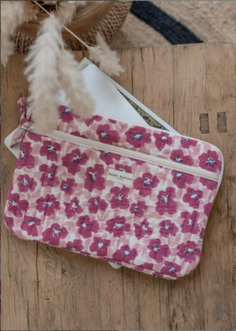 Pochette d'ordinateur - Posy Dahlia