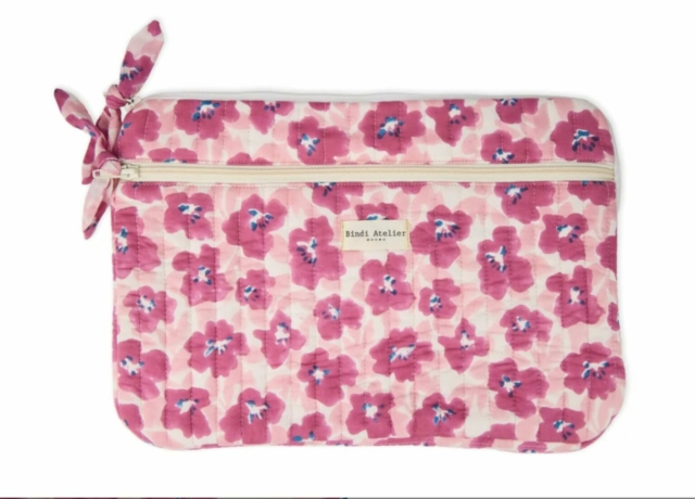 Pochette d'ordinateur - Posy Dahlia