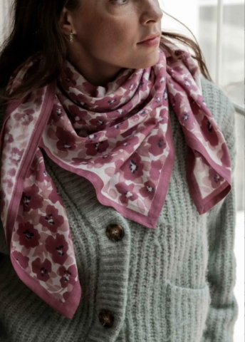 Foulard Dahlia Bindi Atelier